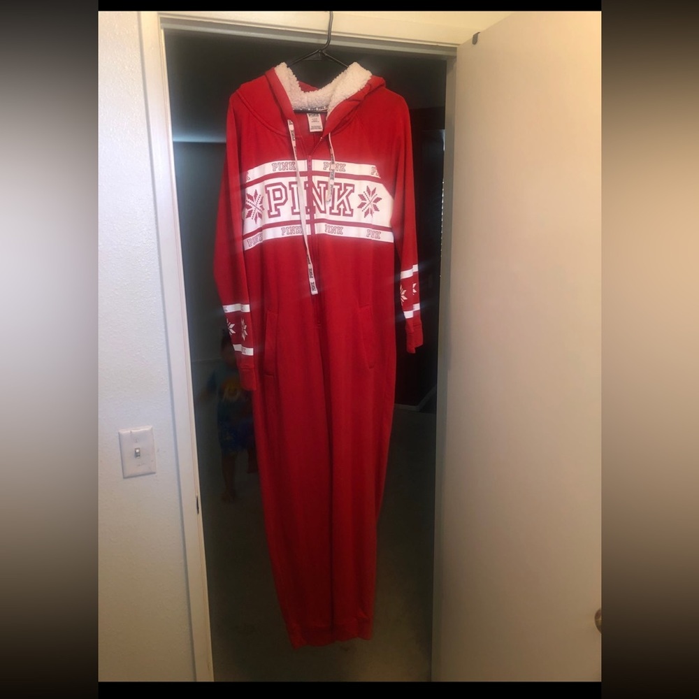 Holiday VS PINK onesie